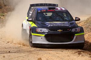 Pat Moro / Ole Holter Chevy Sonic LT1 on SS1, Hazel Creek I.