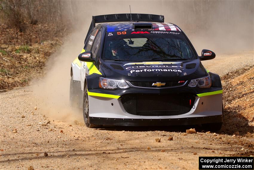 Pat Moro / Ole Holter Chevy Sonic LT1 on SS1, Hazel Creek I.