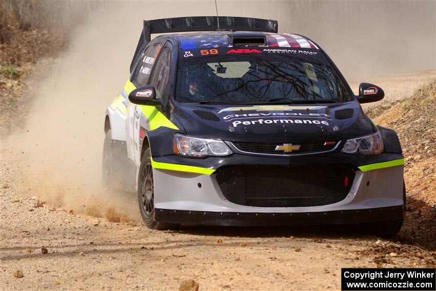 Pat Moro / Ole Holter Chevy Sonic LT1 on SS1, Hazel Creek I.