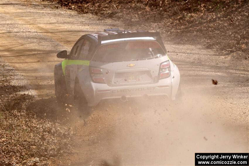 Pat Moro / Ole Holter Chevy Sonic LT1 on SS1, Hazel Creek I.