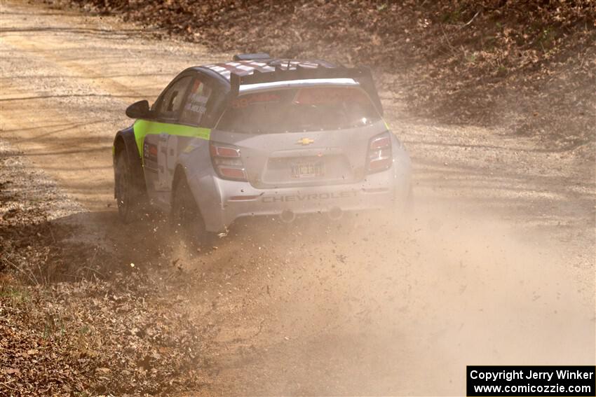 Pat Moro / Ole Holter Chevy Sonic LT1 on SS1, Hazel Creek I.