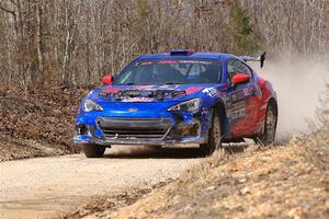 Santiago Iglesias / Cray Dumeah Subaru BRZ on SS1, Hazel Creek I.