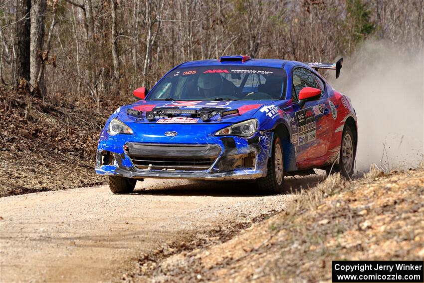 Santiago Iglesias / Cray Dumeah Subaru BRZ on SS1, Hazel Creek I.