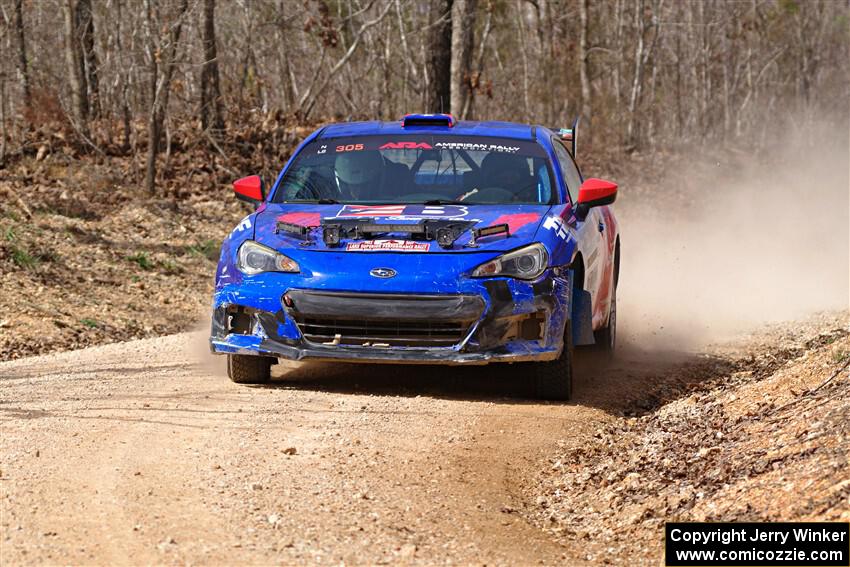 Santiago Iglesias / Cray Dumeah Subaru BRZ on SS1, Hazel Creek I.