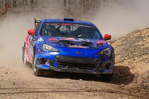 Santiago Iglesias / Cray Dumeah Subaru BRZ on SS1, Hazel Creek I.