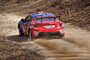 Santiago Iglesias / Cray Dumeah Subaru BRZ on SS1, Hazel Creek I.