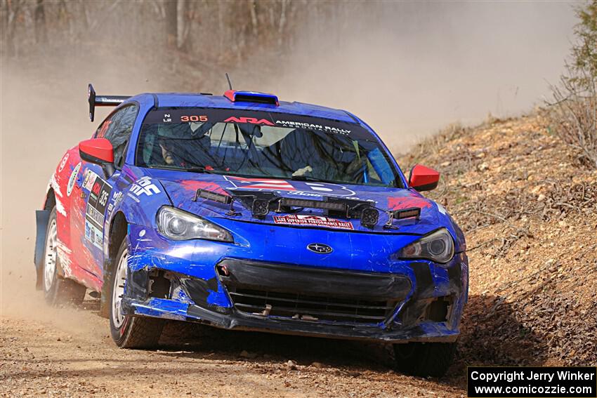 Santiago Iglesias / Cray Dumeah Subaru BRZ on SS1, Hazel Creek I.