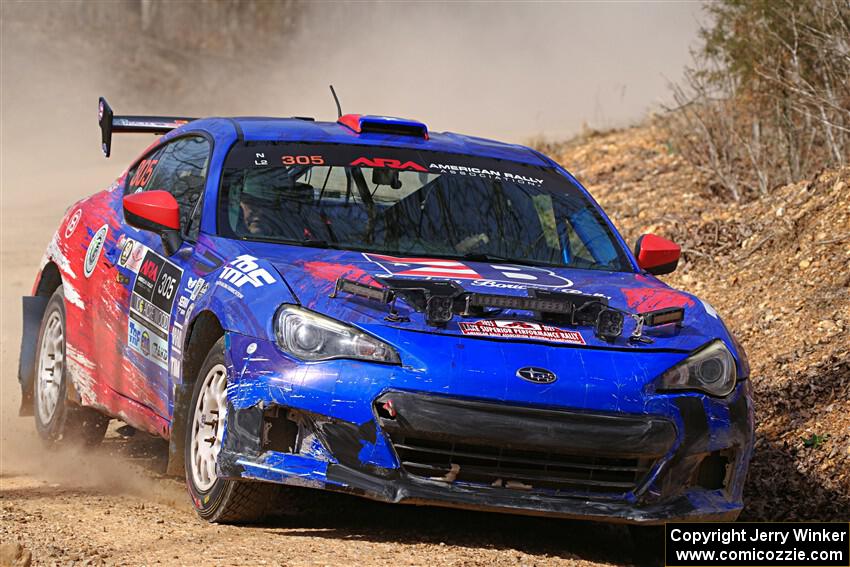 Santiago Iglesias / Cray Dumeah Subaru BRZ on SS1, Hazel Creek I.