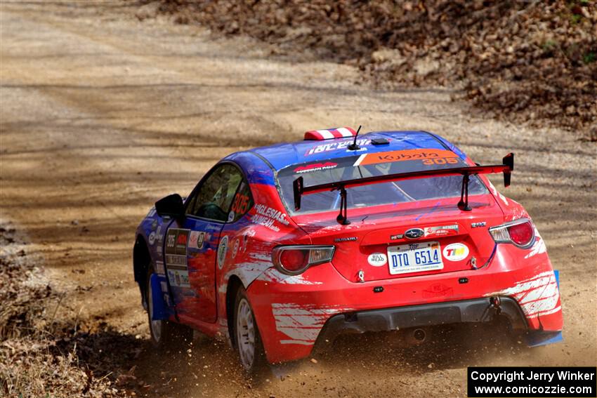 Santiago Iglesias / Cray Dumeah Subaru BRZ on SS1, Hazel Creek I.