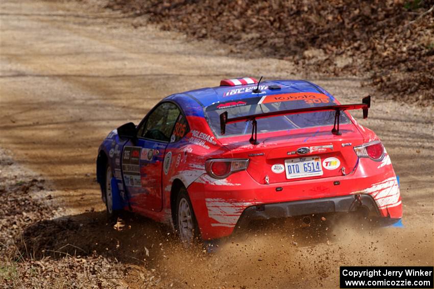 Santiago Iglesias / Cray Dumeah Subaru BRZ on SS1, Hazel Creek I.