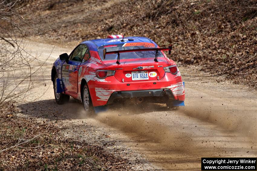 Santiago Iglesias / Cray Dumeah Subaru BRZ on SS1, Hazel Creek I.