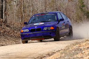 Mike Erickson / Eric Schlee BMW 323i on SS1, Hazel Creek I.