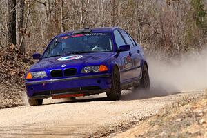 Mike Erickson / Eric Schlee BMW 323i on SS1, Hazel Creek I.