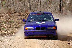 Mike Erickson / Eric Schlee BMW 323i on SS1, Hazel Creek I.