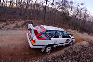 Drew Carlson / Cindi Carlson Audi 200 Avant Quattro on SS4, Hazel Creek II.