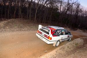 Drew Carlson / Cindi Carlson Audi 200 Avant Quattro on SS4, Hazel Creek II.