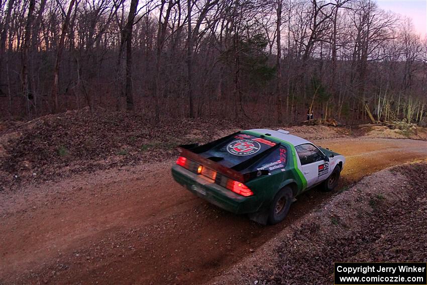 Chris Martise / Elisha Papanicolaou Chevy Camaro on SS4, Hazel Creek II.