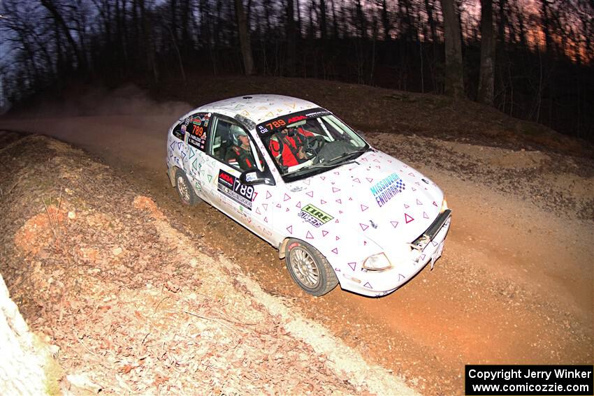 Kyle Williams / Ryan Fairless Ford Aspire on SS4, Hazel Creek II.