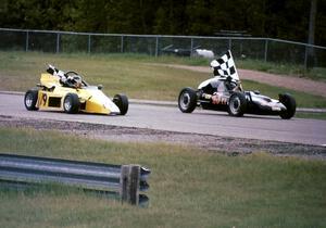 Mike Sparks's Caldwell Thomson won Formula Vee while Dan Ostman's Red Devil T82 won Formula 440.