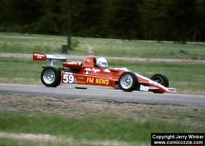 John Foyen's Autoresearch FSV Super Vee ran in Formula Atlantic