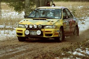 Randy Zimmer / Dave Shindle Subaru Impreza on SS2, Ranch I.