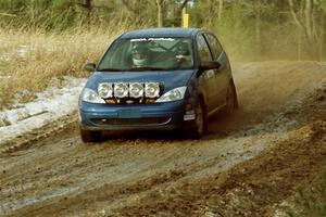 Lesley Suddard / Adrian Wintle Ford Focus ZX3 on SS2, Ranch I.