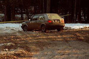 Chris Whiteman / Mike Paulin VW GTI on SS2, Ranch I.
