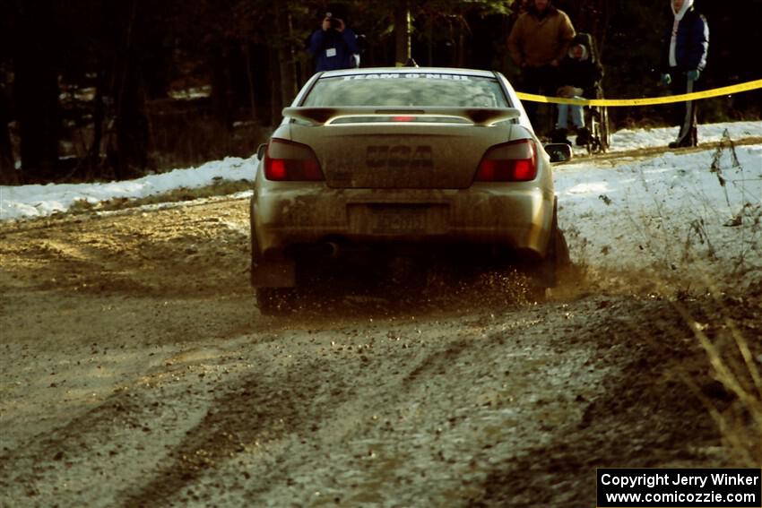 Jason Rivas / Ole Holter Subaru WRX on SS2, Ranch I.
