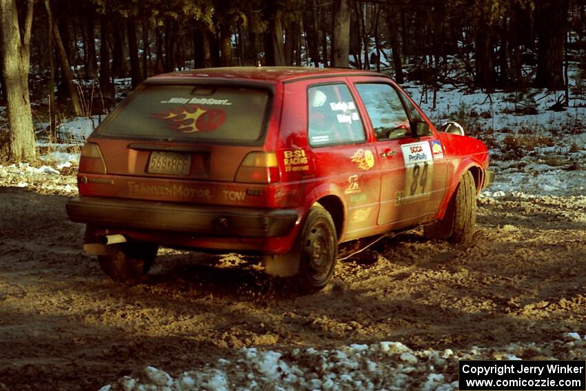 J.B. Niday / Al Kintigh VW GTI on SS2, Ranch I.
