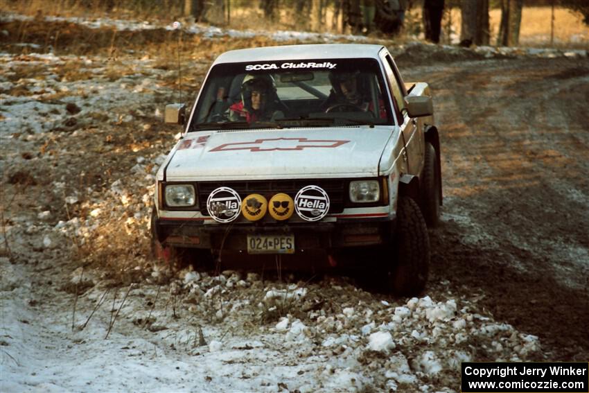 Jim Cox / Kaari Cox Chevy S-10 on SS2, Ranch I.