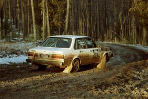 Ken Hawley / Matt Westveld Audi 4000 Quattro on SS2, Ranch I.