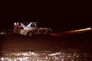Pete Lahm / Frank Cunningham Mitsubishi Lancer Evo IV on SS5, Ranch II.