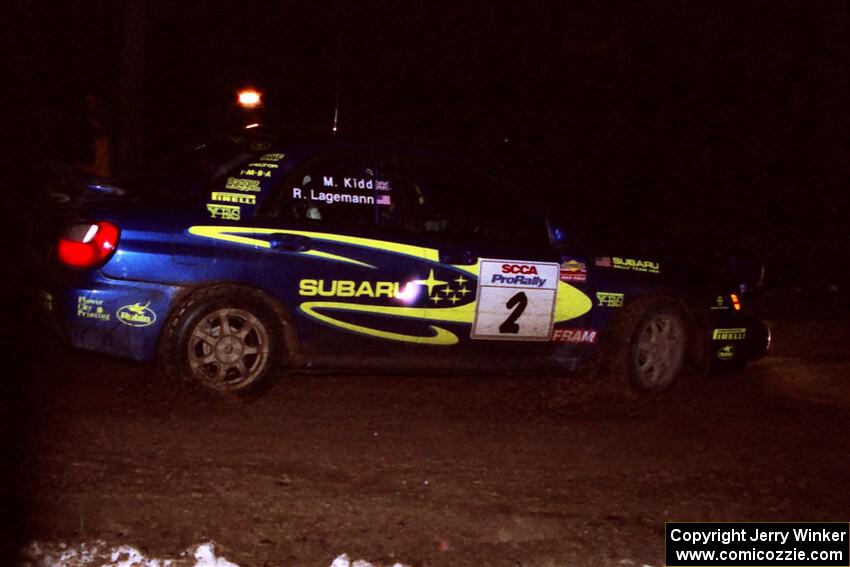 Ramana Lagemann / Mike Kidd Subaru WRX on SS5, Ranch II.