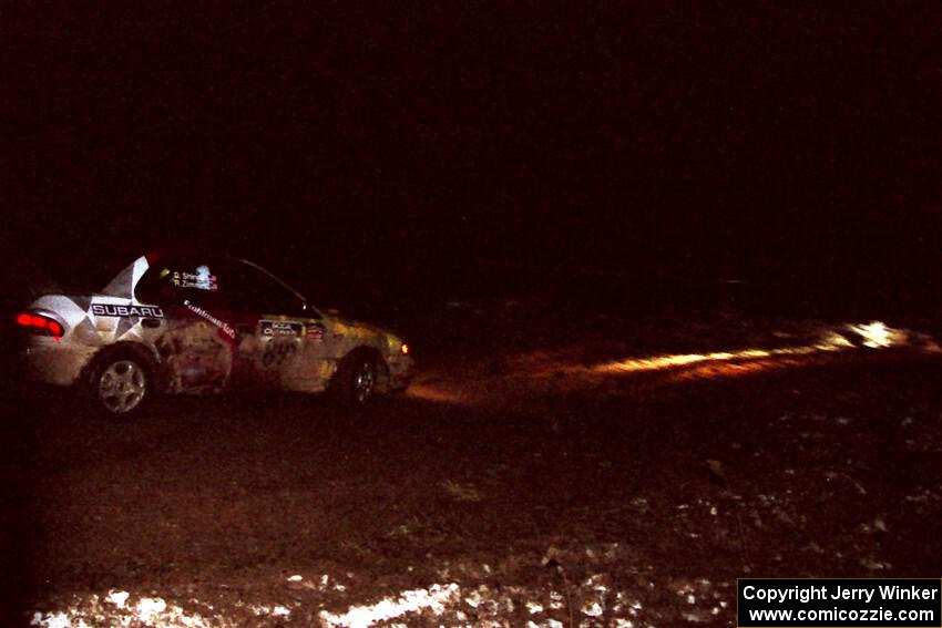 Randy Zimmer / Dave Shindle Subaru Impreza on SS5, Ranch II.