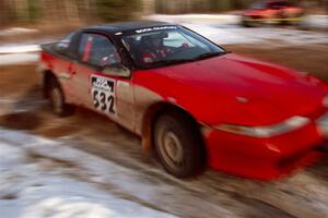 Dave LaFavor / Bob LaFavor Eagle Talon on SS7, Black River.