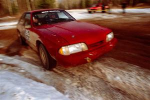 Jeremy Butts / Jon Vrzal Ford Mustang GT on SS7, Black River.