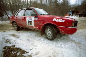 Jon Kemp / Rod Hendicksen Audi 4000 Quattro on SS9, Camp 8.
