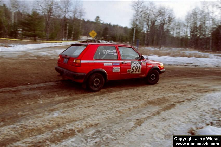 Dave Cizmas / Dave L. Cizmas VW GTI on SS7, Black River.
