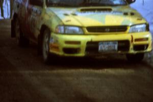 Randy Zimmer / Dave Shindle Subaru Impreza on SS9, Camp 8.