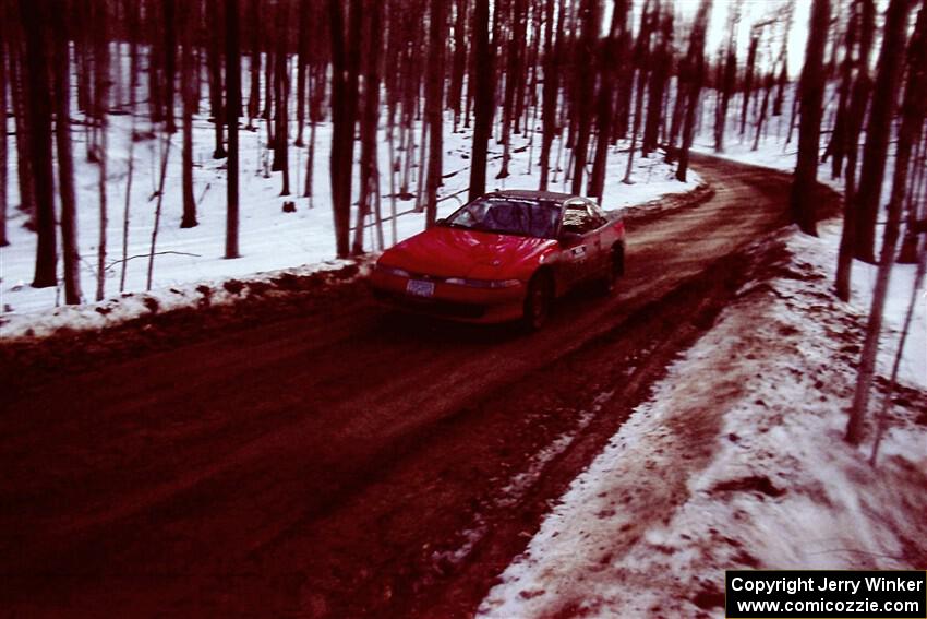 Dave LaFavor / Bob LaFavor Eagle Talon on SS9, Camp 8.