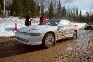 Sean McKenna / Neil Killey Eagle Talon leaves the start of SS10, Camp 30.