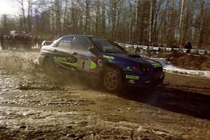 Mark Lovell / Steve Turvey Subaru WRX on SS12, Hungry 5 I.