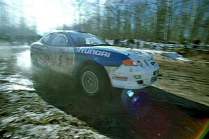 Mark Higgins / Michael Gibson Hyundai Tiburon on SS12, Hungry 5 I.