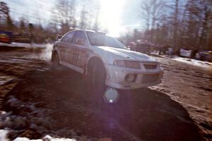 Seamus Burke / Rory Kennedy Mitsubishi Lancer Evo VI on SS12, Hungry 5 I.