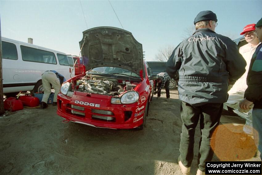 Don Jankowski / Ken Nowak Dodge SRT-4 at Atlanta service.