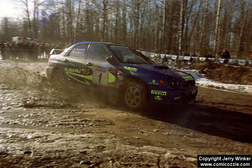 Mark Lovell / Steve Turvey Subaru WRX on SS12, Hungry 5 I.