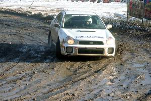 Saulius Ramanavicius / Antanas Ramanauskas Subaru WRX on SS12, Hungry 5 I.