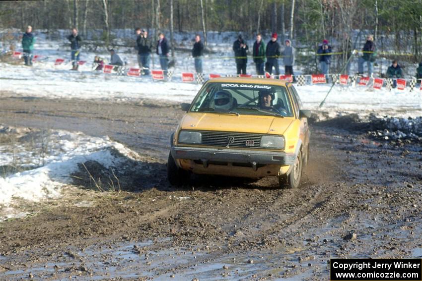 Mark Buskirk / Paul Fernandez VW GTI on SS12, Hungry 5 I.