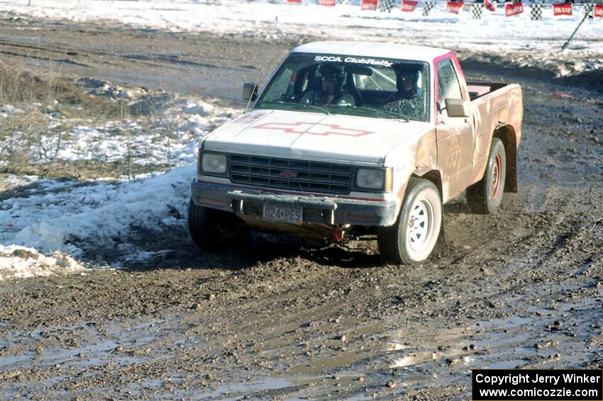 Jim Cox / Kaari Cox Chevy S-10 on SS12, Hungry 5 I.