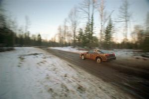 Doug Shepherd / Pete Gladysz Mitsubishi Eclipse on SS14, Meaford.
